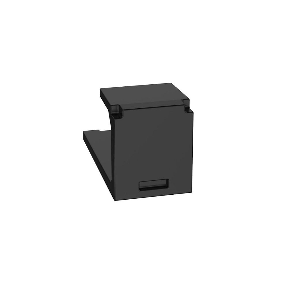 Tapa Panduit P/Espacio Libre Negra