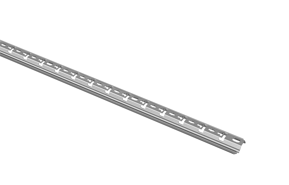 Riel Omega Perforado P/Soporte Bandeja Tramo X 3 Mts Rejiband