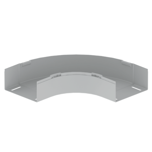 [66230] Curva Horizontal 90 Grados 100X200Mm Para Bandeja Portacable Gris U23X Unex