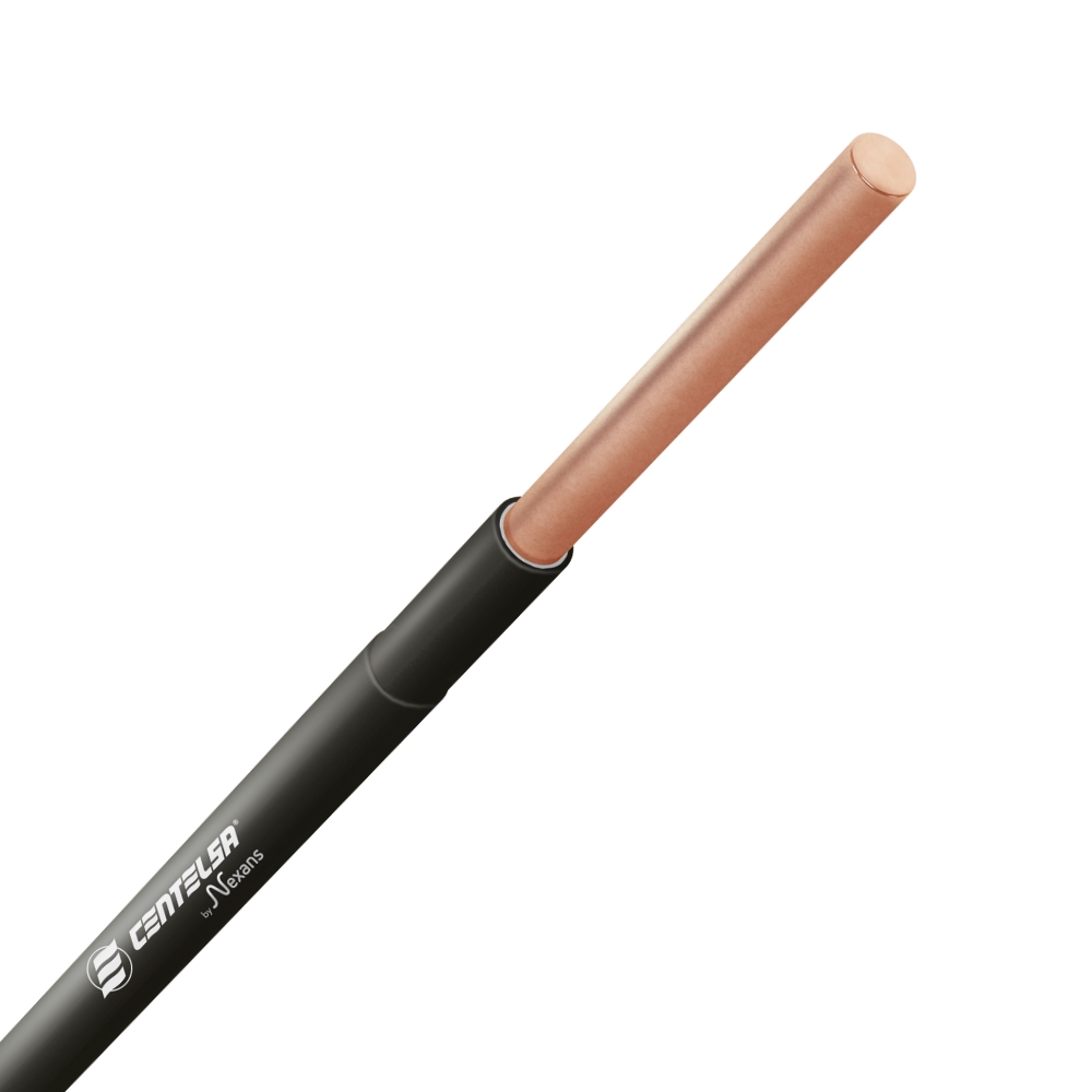 [A-THWN-14NE] Alambre Thhn/Thwn-2 #14Awg Negro 600V 90 Grados Centelsa X100Mts 200300