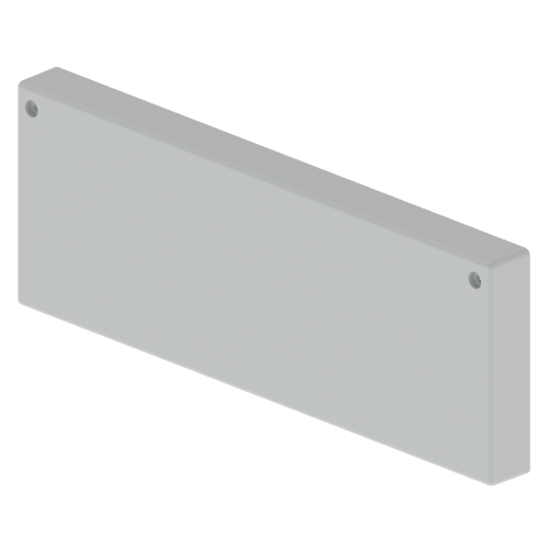 Tapa Final Para Bandejaportacable 100X300Mm Gris Unex