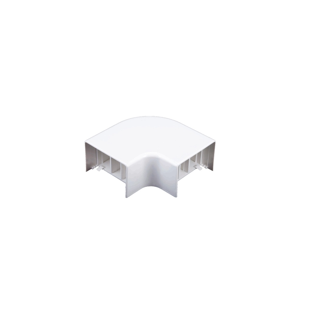 Angulo Plano P/Canaleta 60X40 Dexson Blanco
