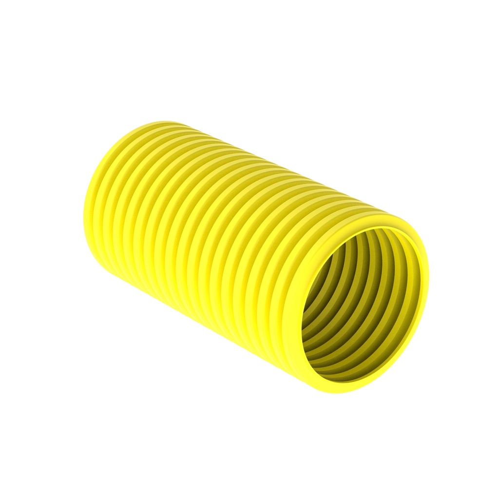 Tubo Corrugado 1-1/2" P/Cables X 3.1 Mts Ranurado Amarillo Panduit