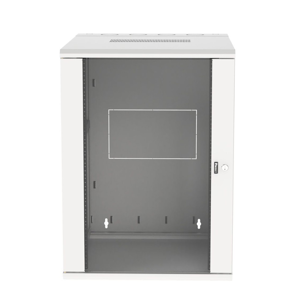 Gabinete Montaje En Pared 864X635X762Mm Blanco Puerta De Perforada 18Ru Panduit