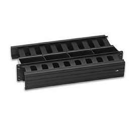 [492RU-HFR] Organizador Leviton Horizontal 2Ru Frontal Trasero