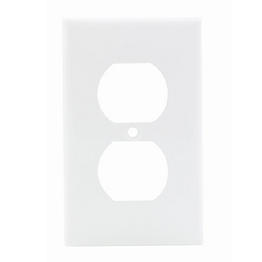 [80703-W] Tapa P/Toma Doble Leviton Blanca Nylon