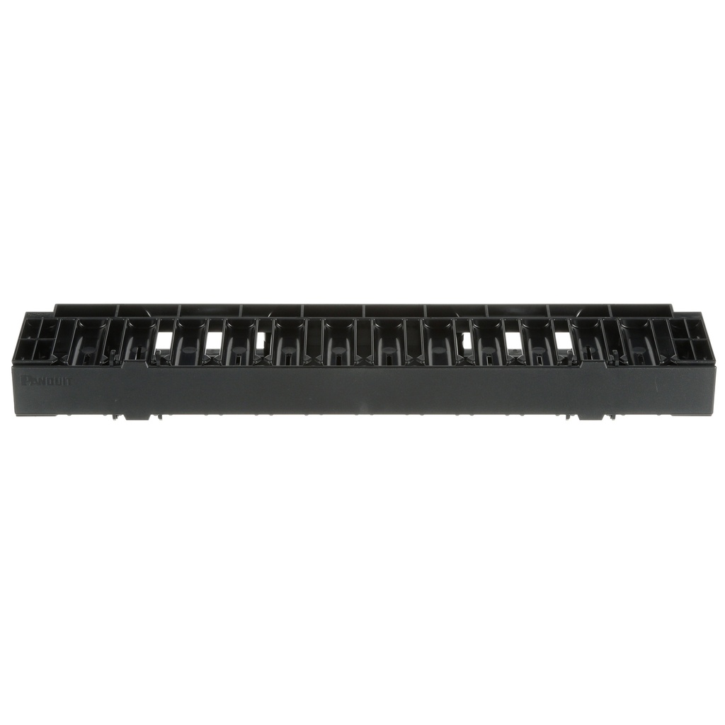 [NCMHF1] Organizador Horizontal 1Ru Frontal Con Radios De Curvatura Panduit
