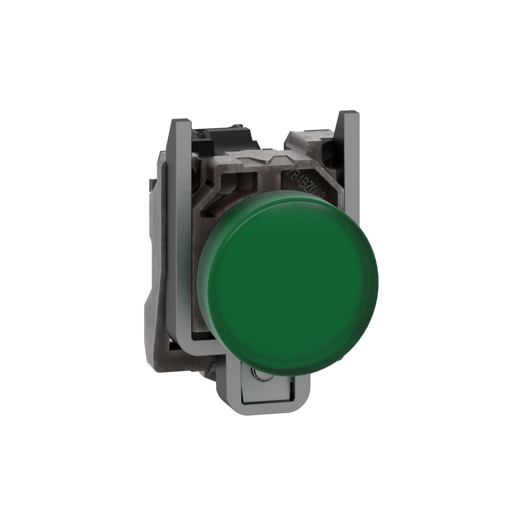 [XB4BVG3] Luz Piloto Led Modular Cuerpo Metalico Verde 22Mm 110V Ip69 Ik06 Harmony Schneider