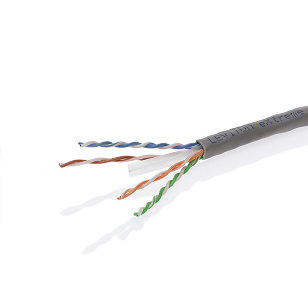Cable Utp Categoria 6 Leviton Lszh 305 Mts Gris