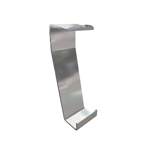 [S8AG] Sujetador P/Tapa Bandeja 8Cm S/Pesada Galvanizado Caliente Mecano