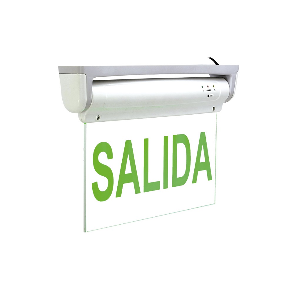 [P33718-19] Led Emergencia Aviso Salida 5W Verde 110-130V 90 Minutos Sylvania