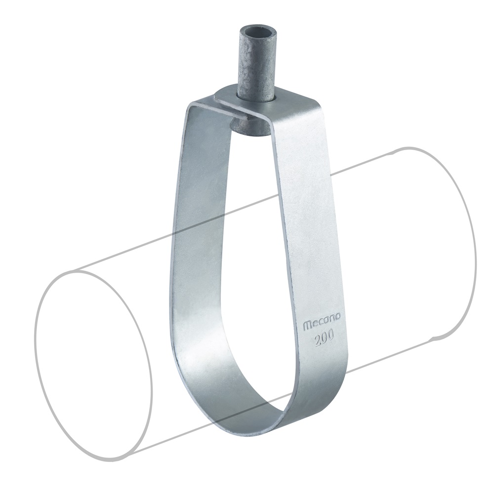 [CAG034] Grapa 3/4 P/Colgar Tuberia Galvanizado Caliente Mecano