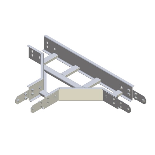 [T8AG20] Te P/Bandeja 20X8Cm S/Pesada Galvanizado Caliente Mecano