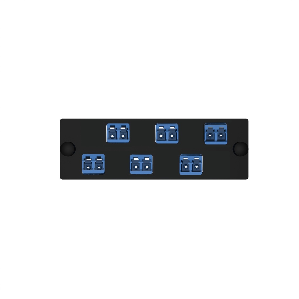 [FAP6WBUDLCZ] Acople Fibra Lc Monomodo Placa X 6U Duplex Panduit