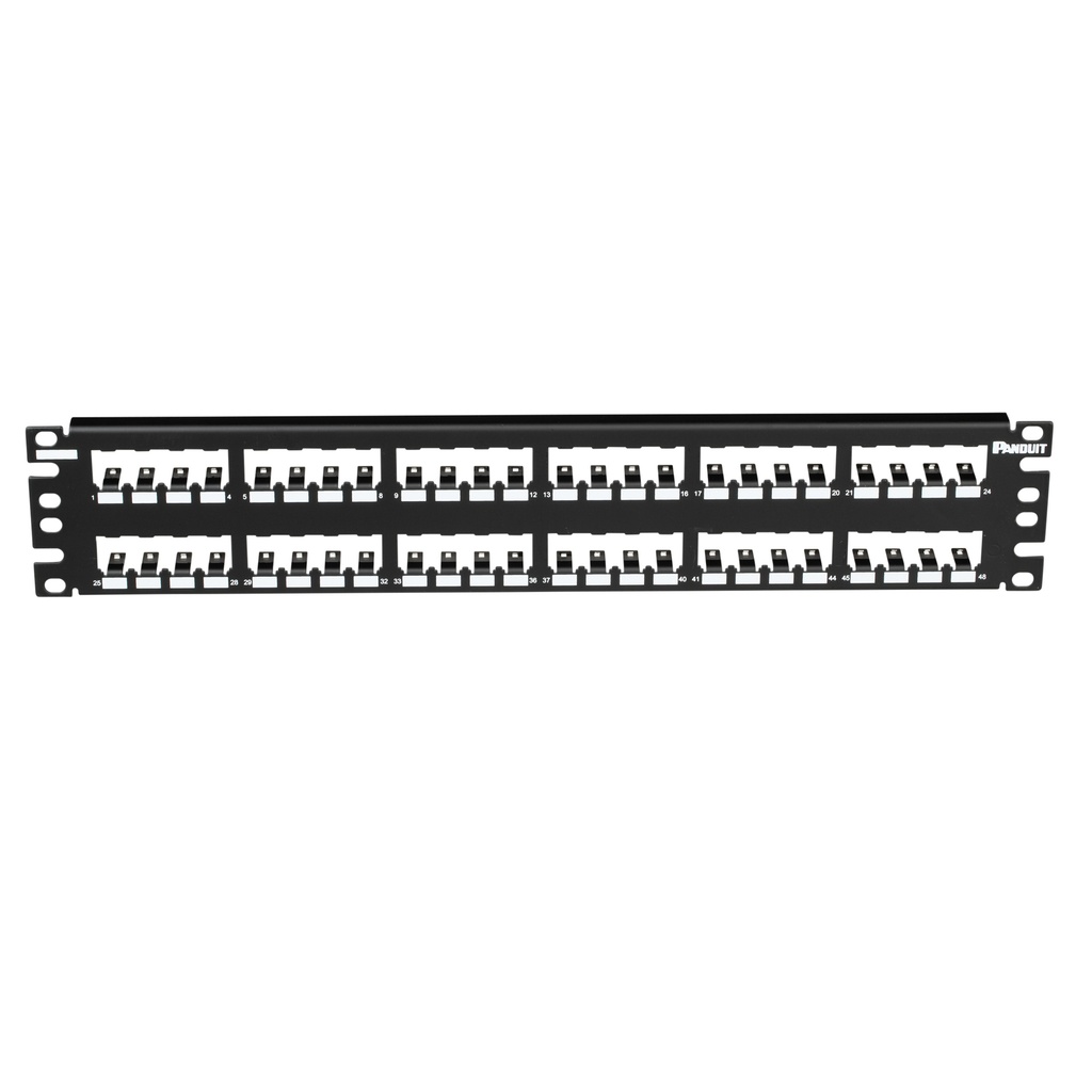 [CP48BLY] Herraje P/Patch Panel 48 Esp 2Ru Panduit Blindado