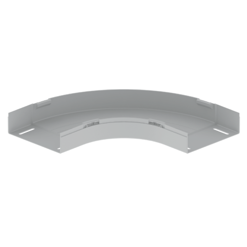 Curva Horizontal 90 Grados 60X200Mm Para Bandeja Portacable Gris U23X Unex