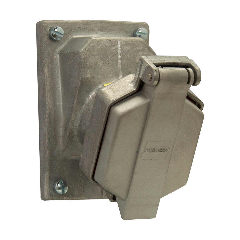 [ENR5201] Toma 20A 125V Sobreponer Frente Muerto Nema 520R Clase 1 Div 1 Y 2 Crouse Hinds