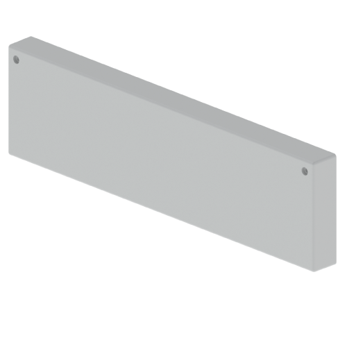 Tapa Final Para Bandeja Portacable 100X400Mm Gris U23X Unex