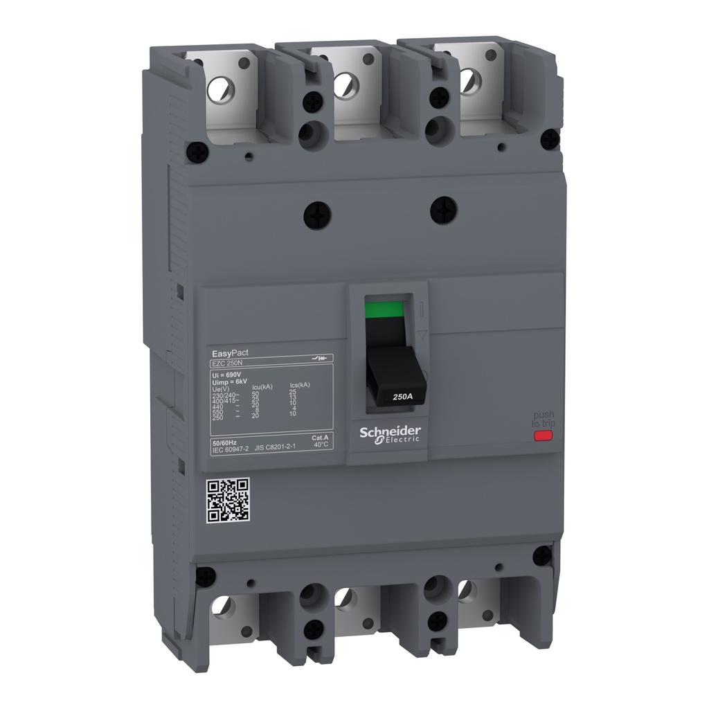Interruptor 225A 600V Schneider Easypact 50Ka A 240V