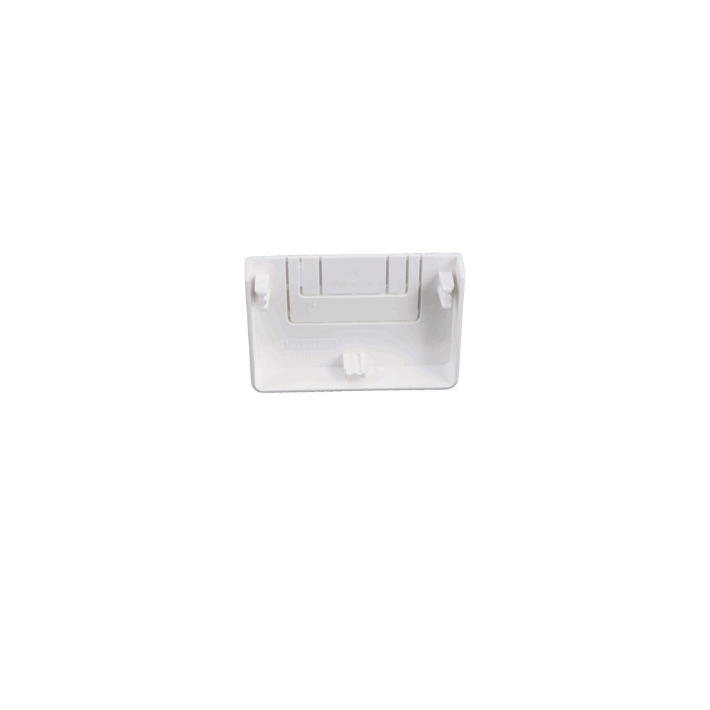 Tapa Final P/Canaleta 60X40 Dexson Blanca