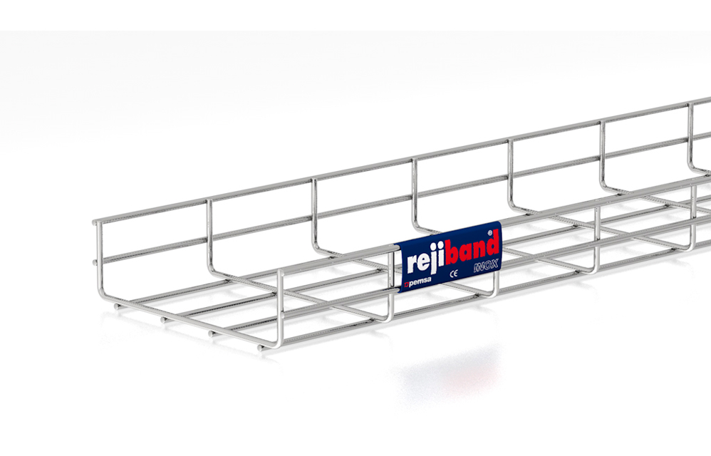 Bandeja Malla 60Mm X 200Mm X 3.0Mts Rejiband Acero Inoxidable 304