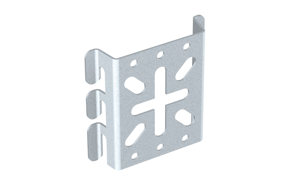 [62026010] Mini Soporte P/ Caja Galvanizado En Caliente Rejiband