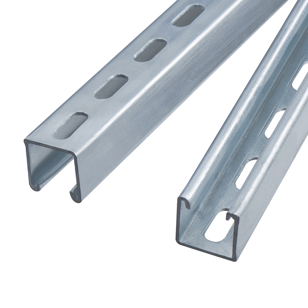 [PARA15X300PG] Riel Unistrud Ranurado Pregalvanizado 4X4Cm A 1.5 Mm X 3 Mts