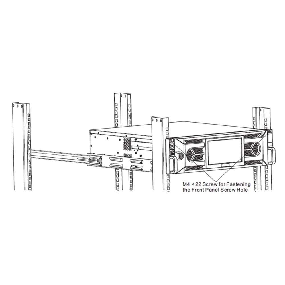 [3UAND4UCHASSISGUIDERAILASM] Riel Guia De Chasis Asm 3U / 4U Hikvision 190111937