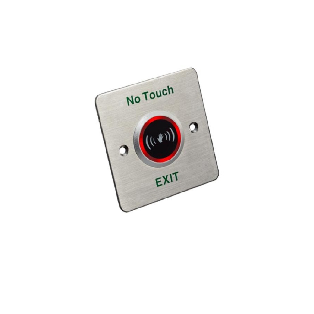 [DS-K7P03/T] Boton No-Touch Para Salida Aluminio 86X86X25.7Mm Hikvision 302908146