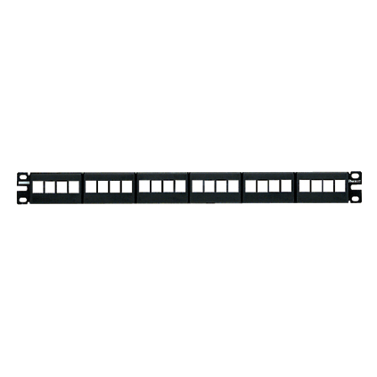 [NKFP24Y] Herraje Panduit P/Patch Panel Placa Plastica 24 Espacios Netkey
