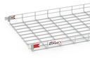 Bandeja Malla 60Mm X 500Mm X 3.0 Mts Rapide Incluye 2 Uniones Electrozincada Rejiband Pemsa