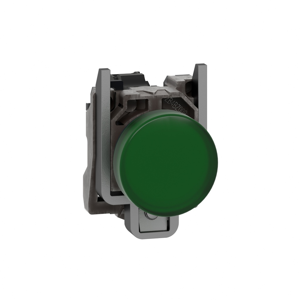 [XB4BVM3] Luz Piloto Led Modular Cuerpo Metalico Verde 22Mm 220V Ip69 Ik06 Harmony Schneider