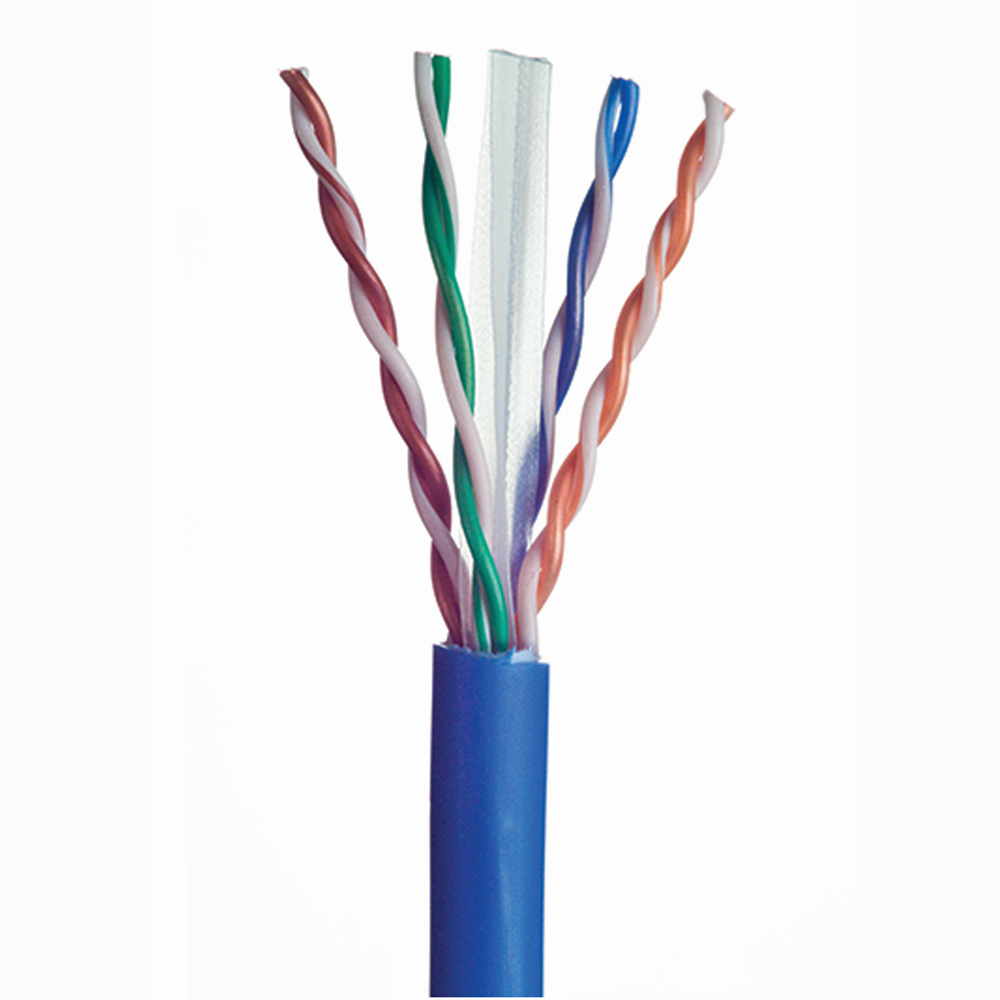 [UTP6Z-MLB] Cable Utp Categoria 6 Leviton Lszh X 305Mts Azul