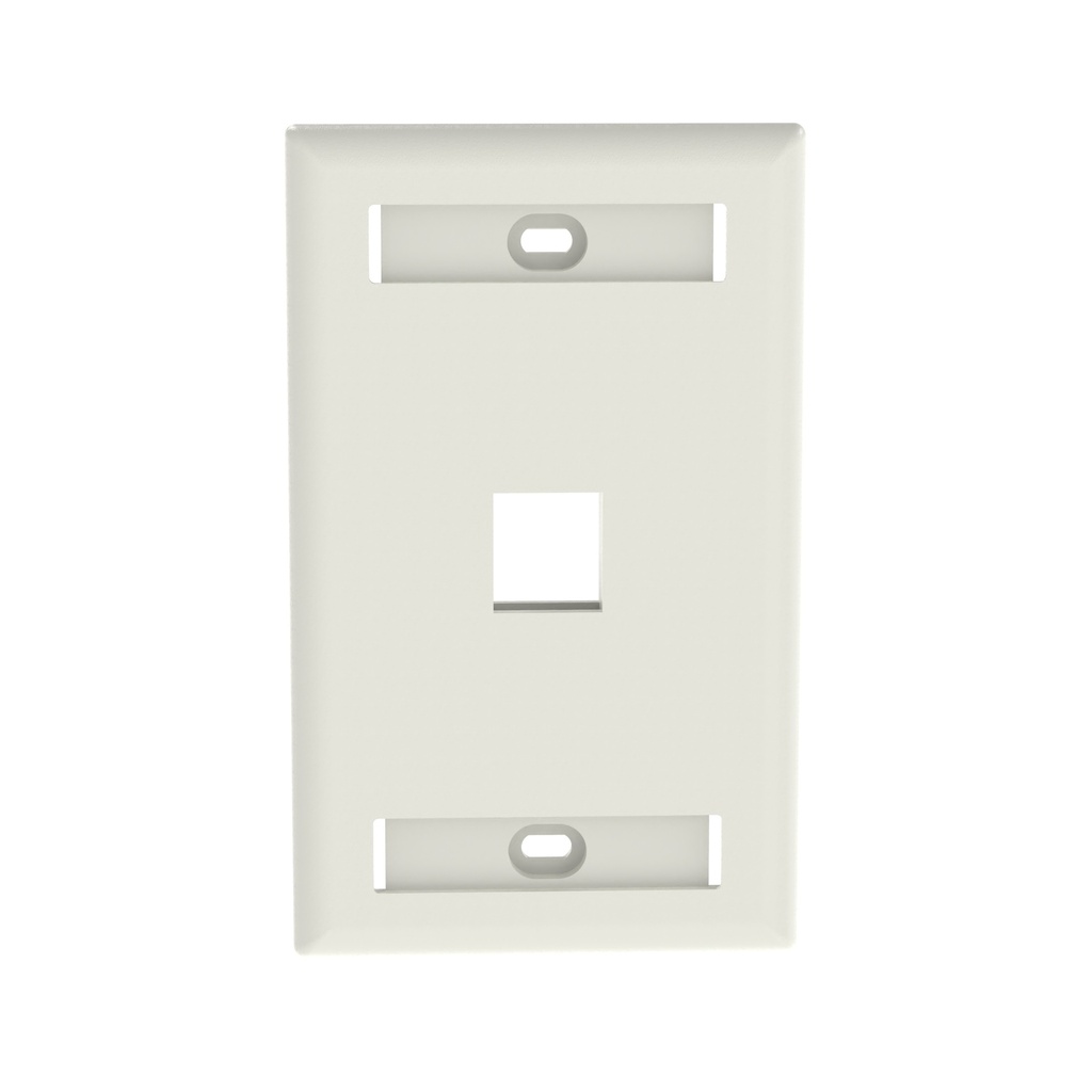 [NK1FIWY] Placa Panduit 1 Espacio Blanca Netkey Panduit