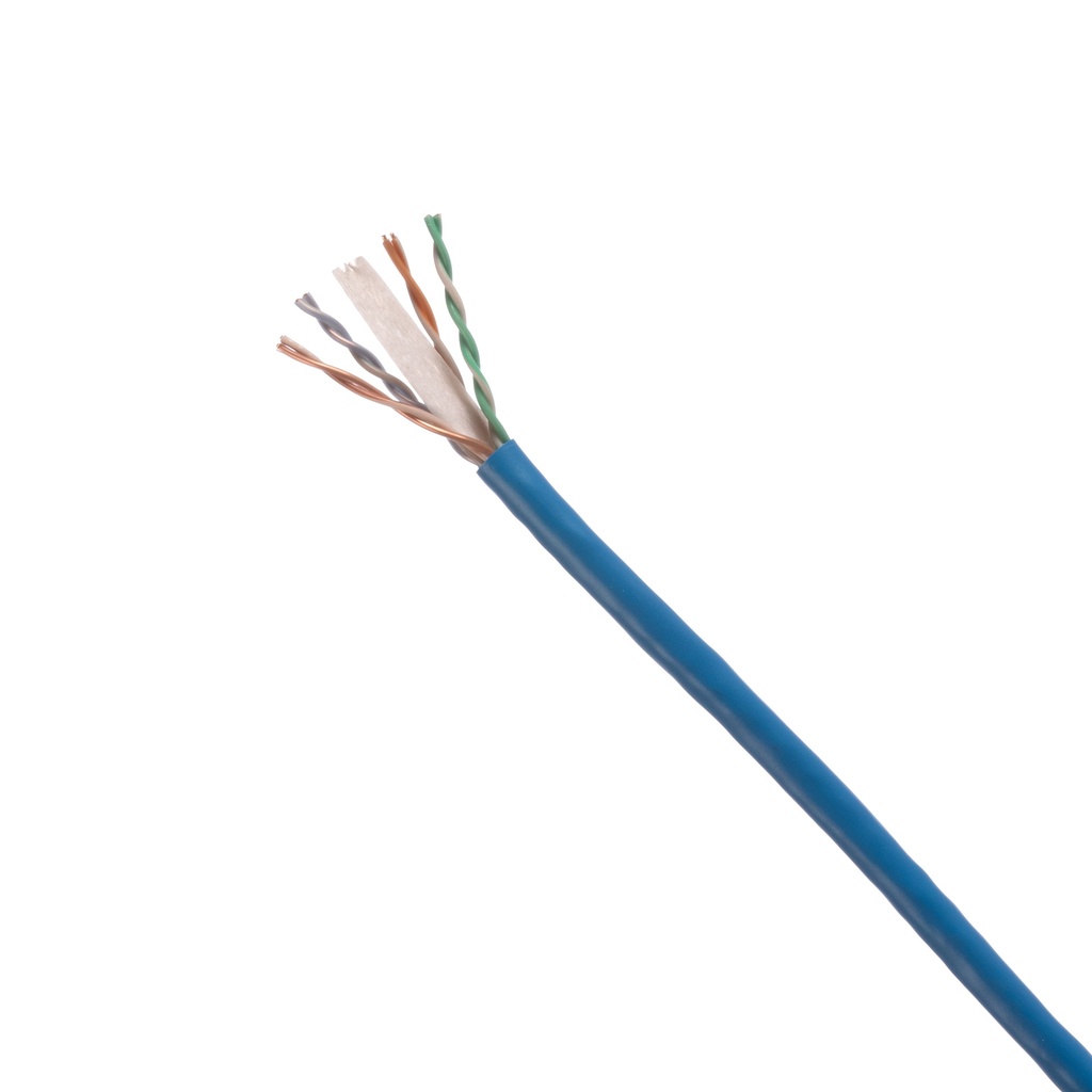 [NUL6C04BU-FE] Cable Utp Categoria 6 Azul 24Awg Lszh Netkey Panduit X 305Mts Con Cruceta