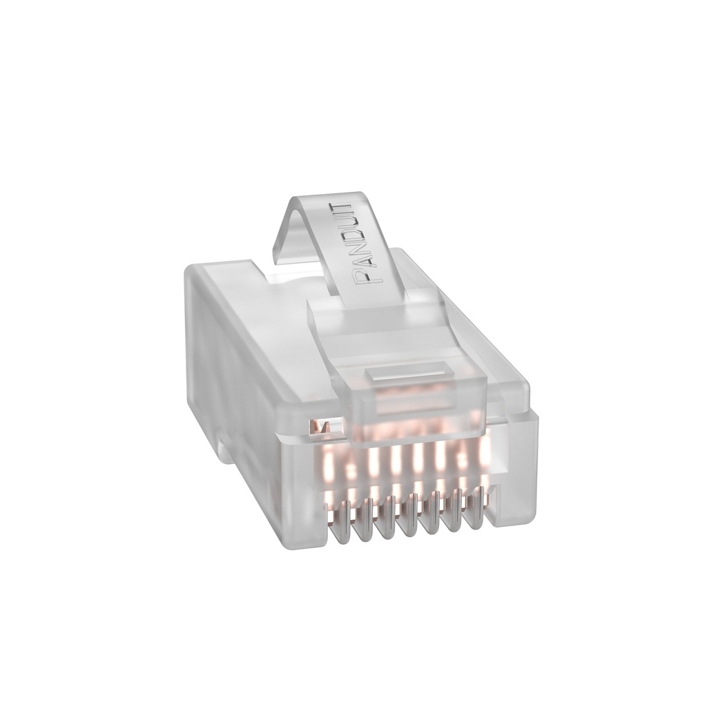 Plug Rj45 Panduit P/Cable Utp Patch 8 Hilos Categoria 5E Paquete 10U