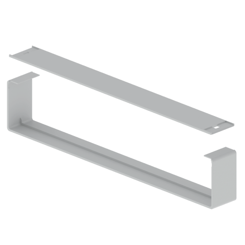 [66634] Cubre Union Para Ducto Gris 100X600Mm Gris Unex
