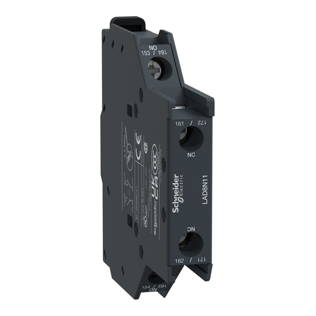 [LAD8N11] Bloque Aux P/Contactor Na+Nc Lateral D09 A D150