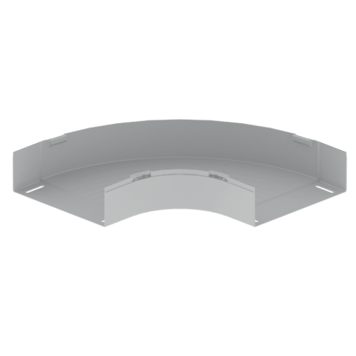 Curva Horizontal 90 Grados 100X300Mm Para Bandeja Portacable Gris U23X Unex