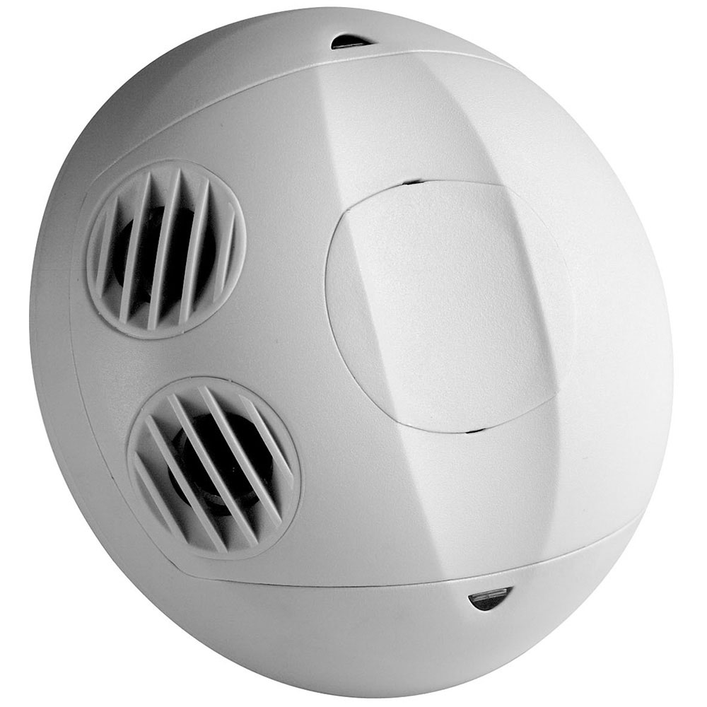 [OSC05-U0W] Sensor Presencia Ultrasonico Auto Ajustable Techo Leviton 180 Grados 24Vd