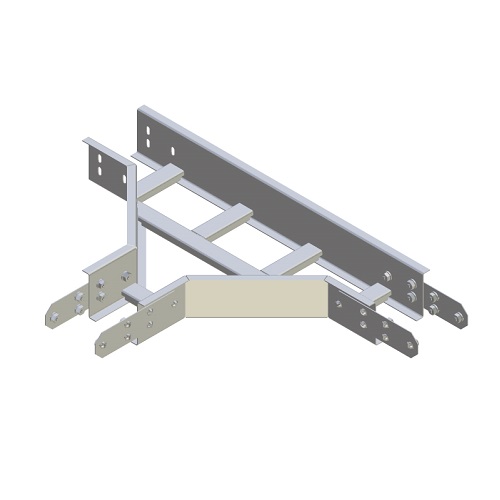 [T8AG40] Te P/Bandeja 40X8Cm S/Pesada Galvanizado Caliente Mecano