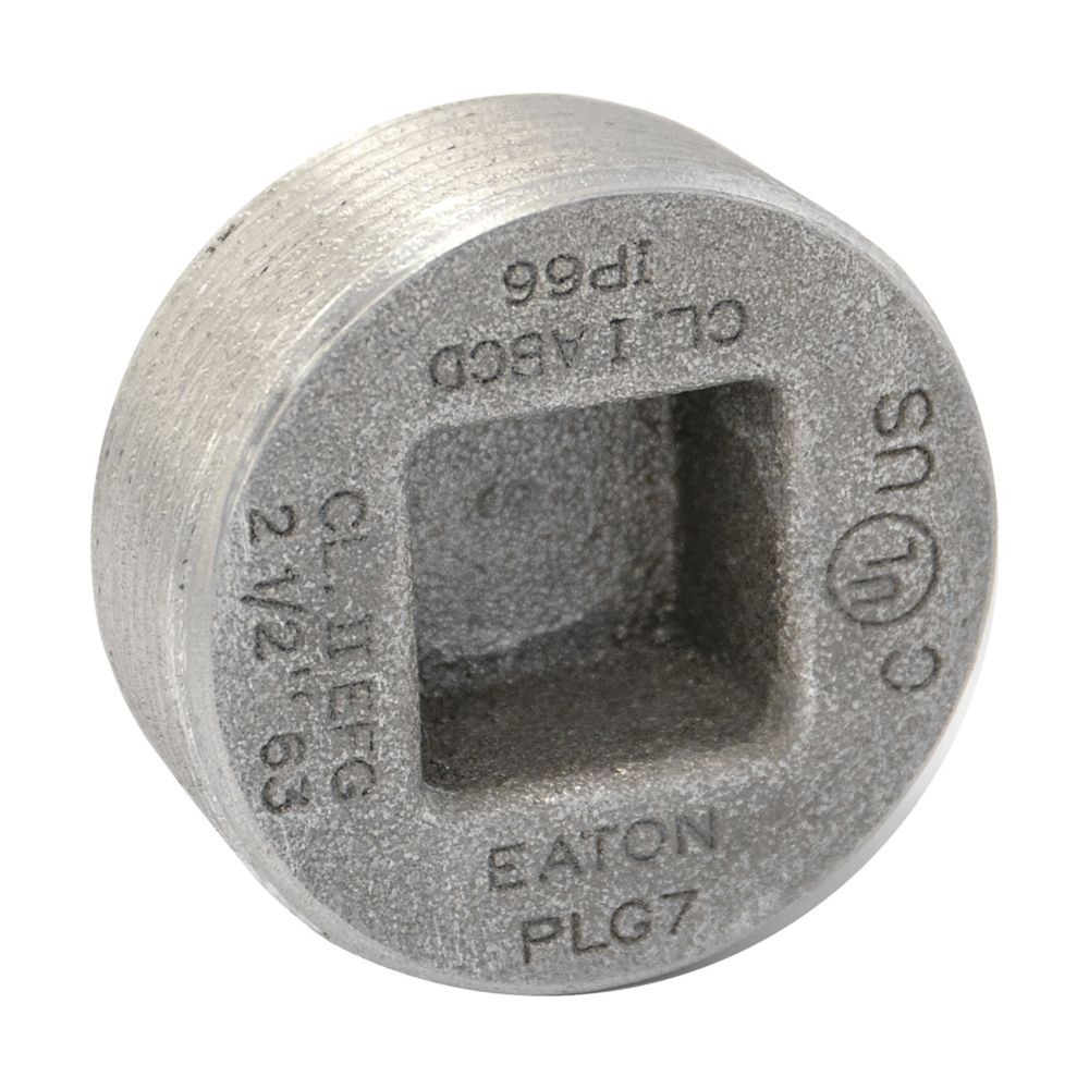 [PLG-5] Tapon 1-1/2  Clase 1 Div2  Nema 7 Aluminio Crouse Hinds