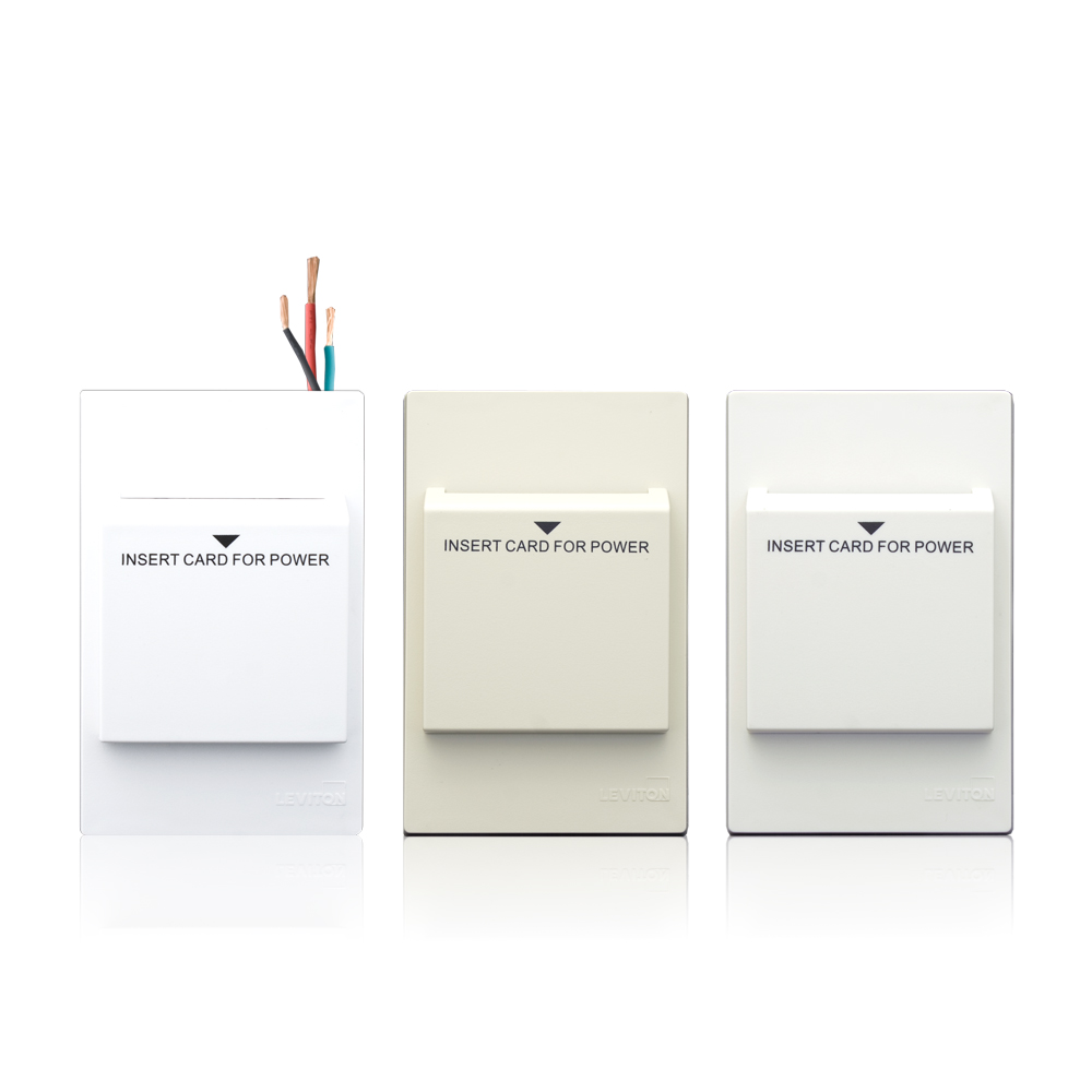 Tarjetero Leviton 24Vdc P/Unidad Powe Pack Leviton