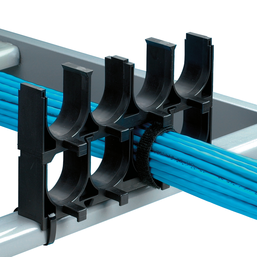 [CRS4-125-X] Organizador P/Cables En Bandeja Paquete 10U Panduit