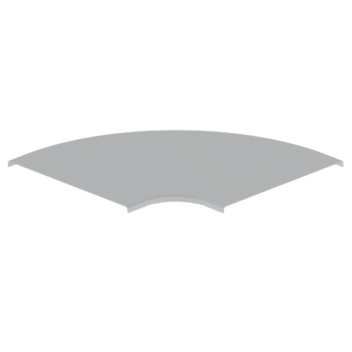 Tapa Para Curva Horizontal 600Mm Para Bandeja Portacable Gris U23X Unex