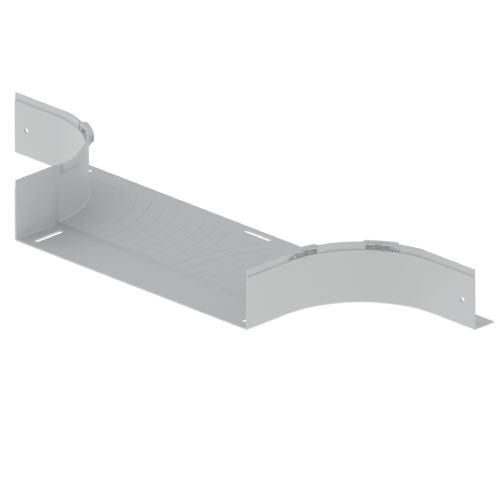 [66548] Derivacion T Para Bandeja Portacable 100X500Mm Gris U23X Unex