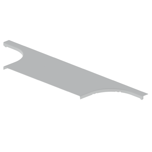 Tapa Para Derivacion T Gris 600Mm U23X Para Bandeja Portacable Gris U23X Unex