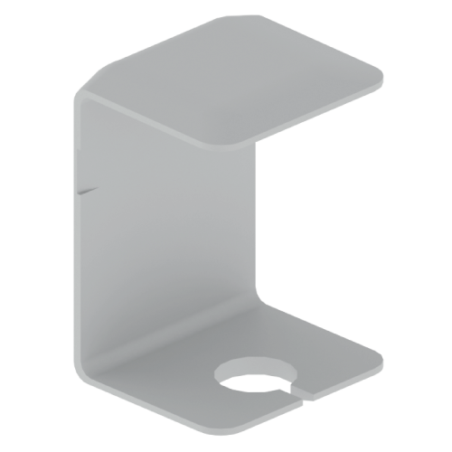 [66845] Anclaje Para Tapa Bandeja 60Mm Altura Paquete X 50 Unidades 66845 Unex