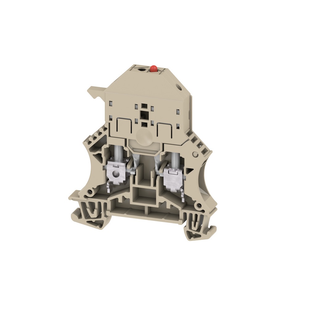 [WSI 6/LD 60-150V DC/AC] Borna 22-8Awg Tornillo Portafusible Led 5X20 60-150Ac/Dc Weidmuller _1012300000
