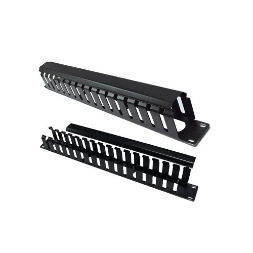 Organizador Powest Horizontal 2U Frontal Plastico 88X48X7Mm